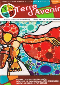 Couverture du Magazine Terre d'Avenir, Guadeloupe, janvier / fevrier 2012